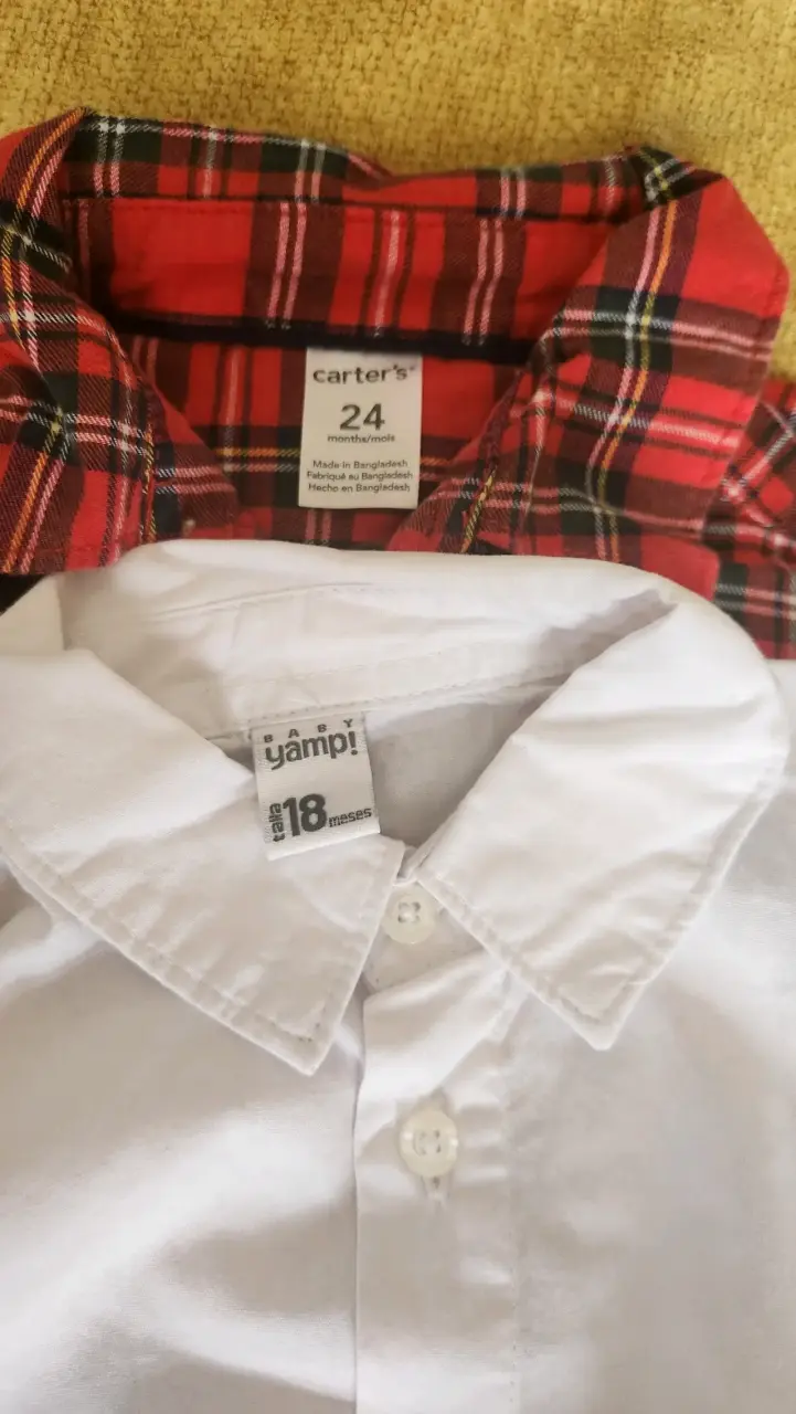 Conjunto de camisas y pantalón para bebé
