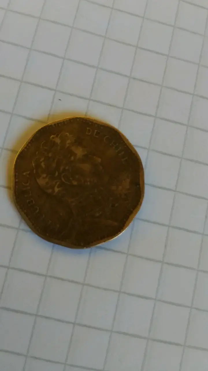 Moneda de 50 pesos chilenos 2008 "CHIIE" - 2