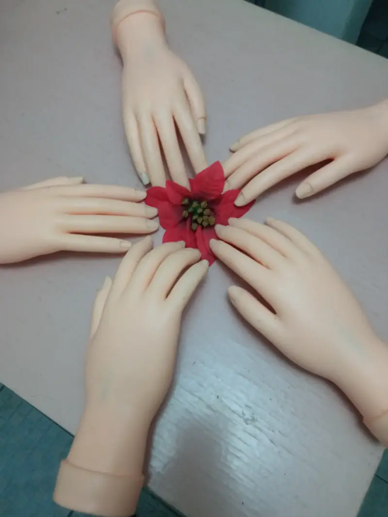 Manos de práctica para manicura - 4