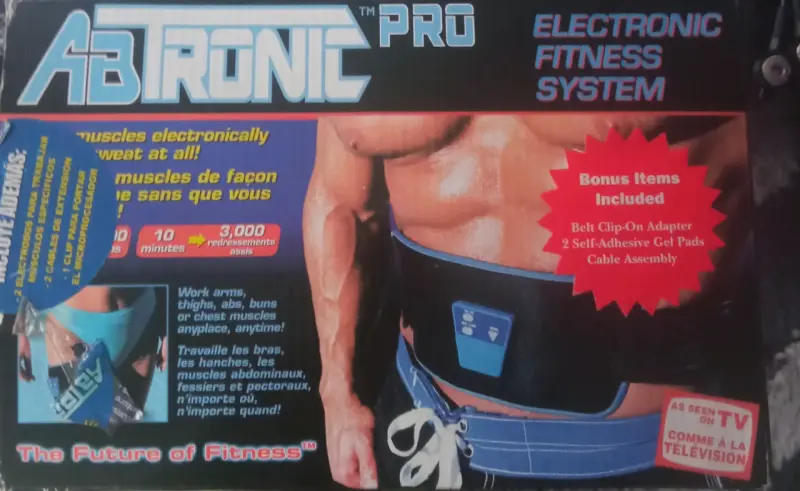 Cinturón AbTronic Pro para tonificación muscular - 1