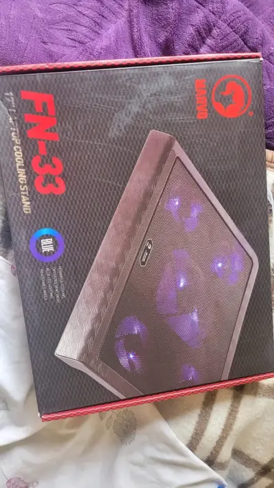 Base de Enfriamiento para Laptop FN-33 con luz led - miniatura 1