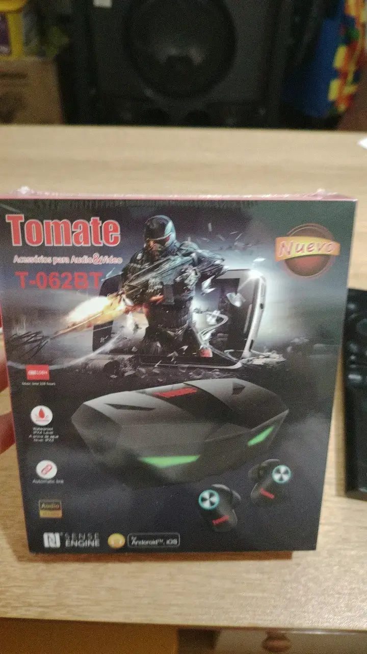 Auriculares inalámbricos Tomate T-062BT para gaming - 3