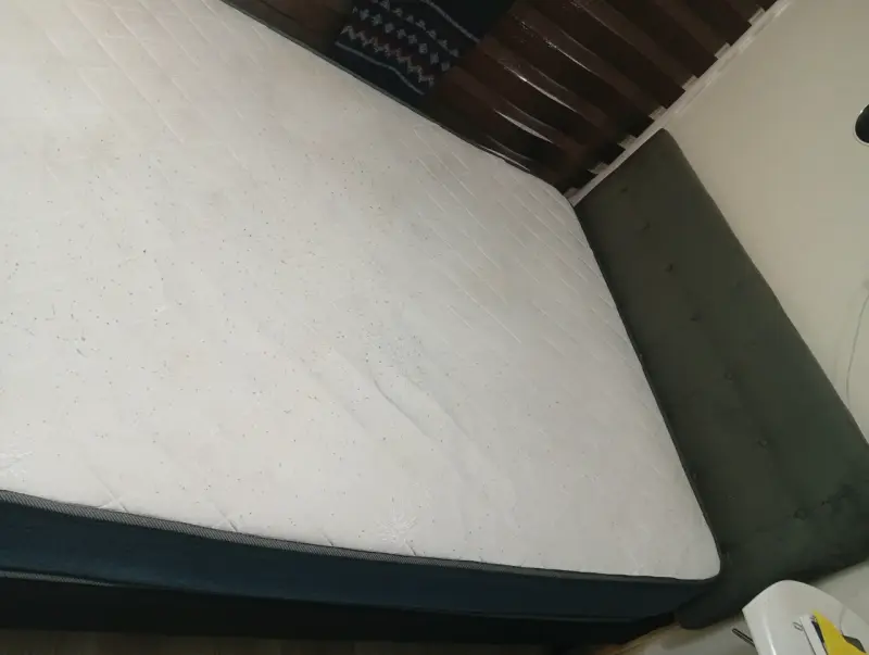 Cama + Respaldo y Colchón de 2 plazas - 1