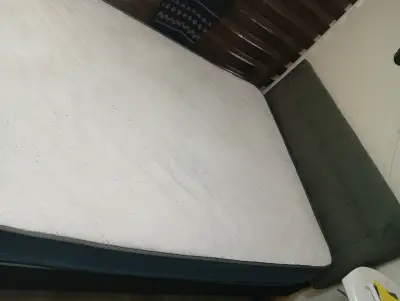 Cama + Respaldo y Colchón de 2 plazas - miniatura 1