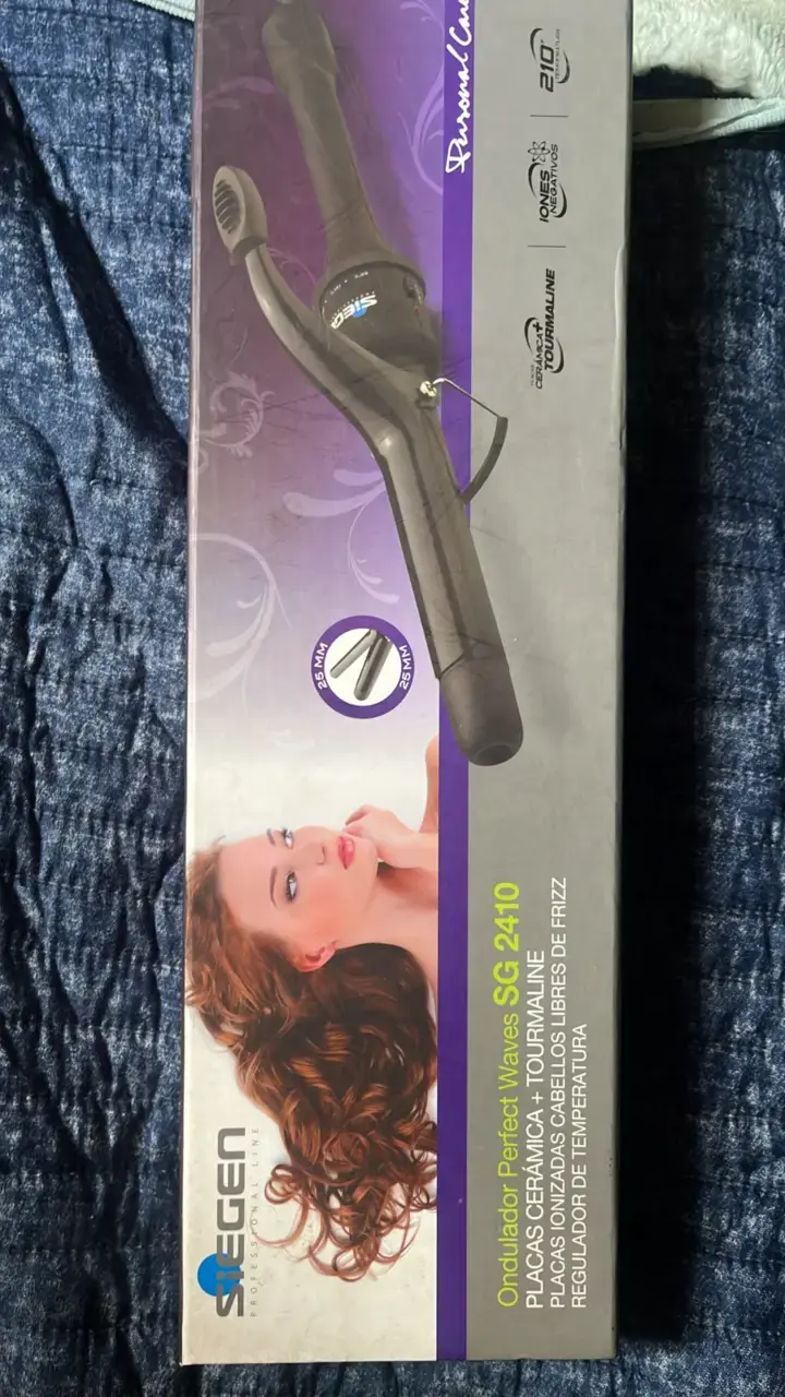 Ondulador de Cabello Siegen SG 2410 con Placas Cerámicas - 1