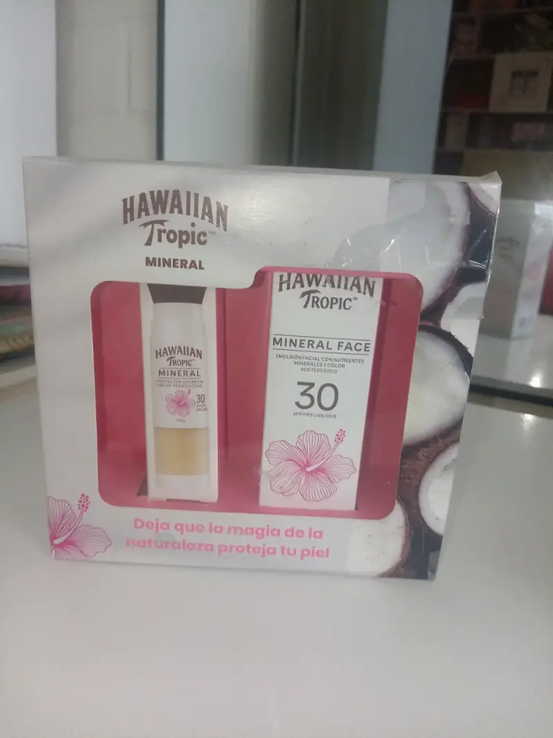 Set de protección solar Hawaiian Tropic Mineral SPF 30