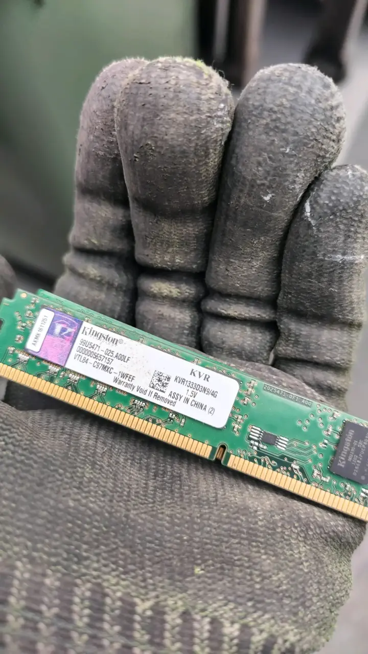 Memoria RAM Kingston 4GB DDR3 1333MHz - 1