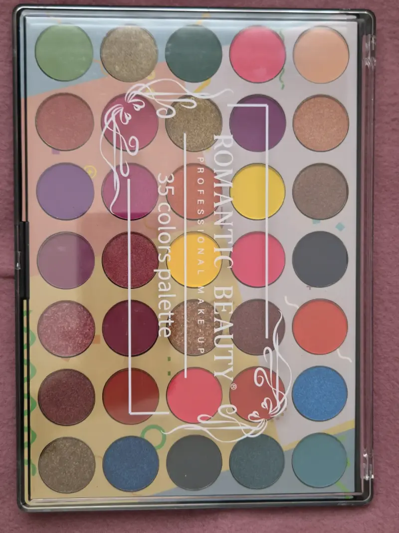 Paleta de Sombras 35 Colores Romantic Beauty - 2
