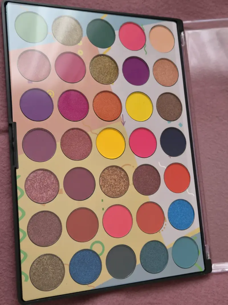 Paleta de Sombras 35 Colores Romantic Beauty - 3