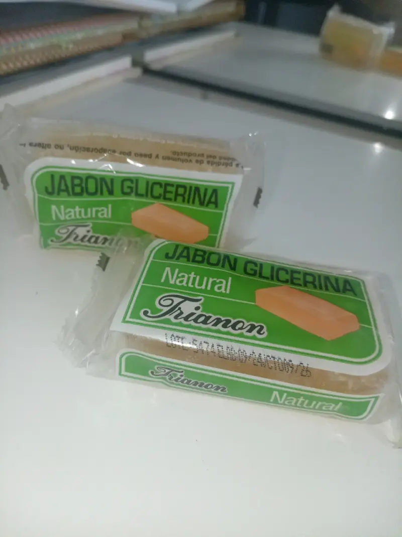 Jabón de Glicerina Natural Trianon - 2