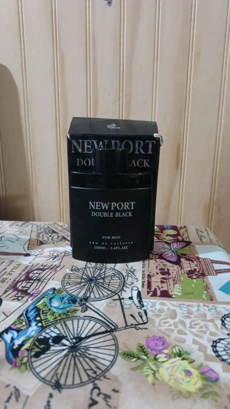 Perfume New Port Double Black para Hombre 100ml