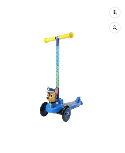 Scooter infantil Paw Patrol Chase azul - miniatura 1