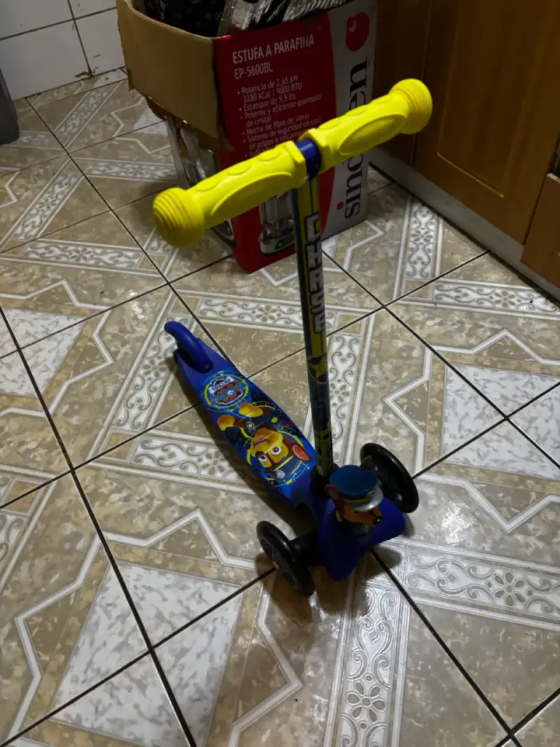 Scooter infantil Paw Patrol Chase azul - 3