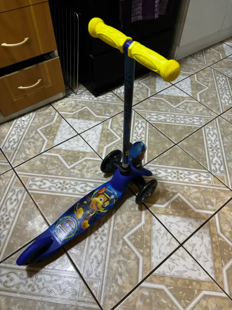 Scooter infantil Paw Patrol Chase azul - 4