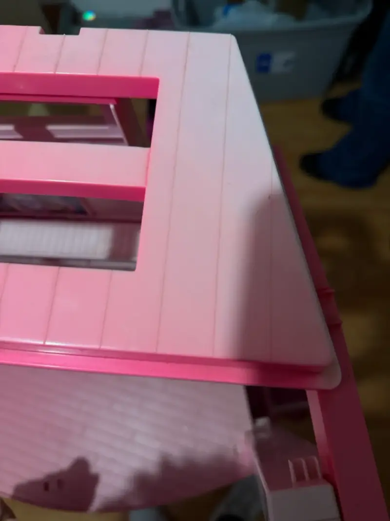 Casa de muñecas grande con tobogán y accesorios - 3