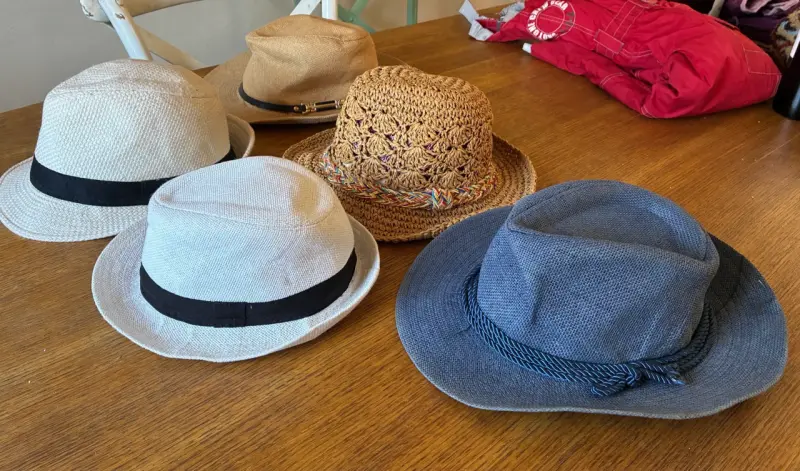 Set de Sombreros de Verano para Hombre y Mujer - 3