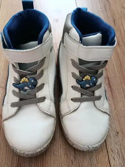 Zapatillas infantiles blancas número 29 - miniatura 4