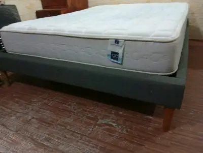 Cama de dos plazas con colchón CIC - miniatura 4