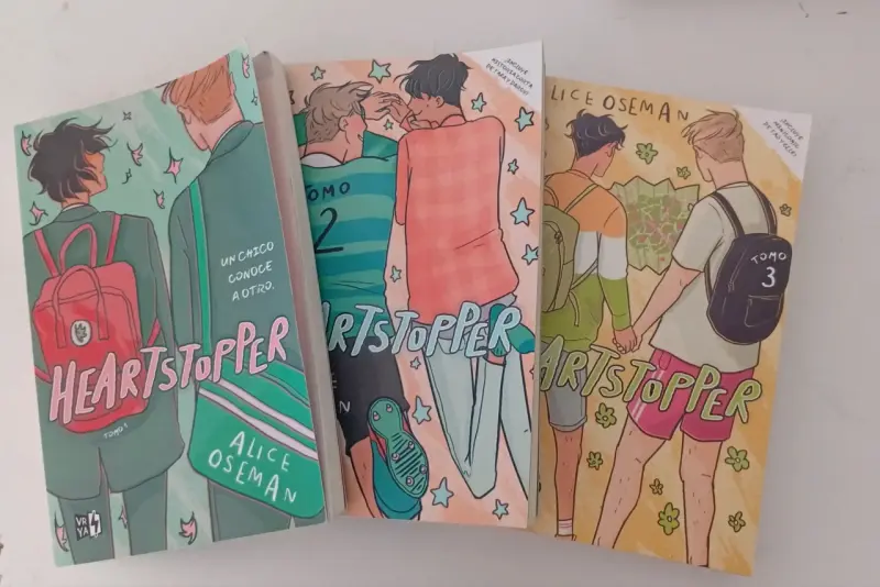 Colección de libros Heartstopper de Alice Oseman