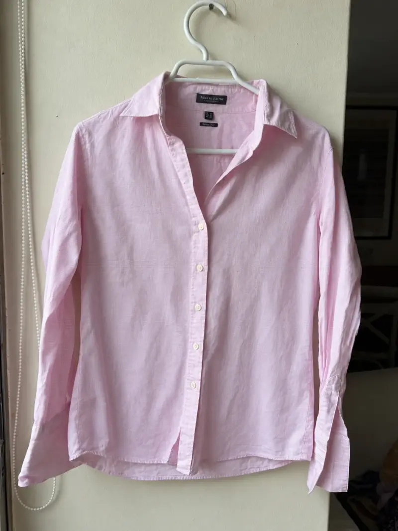 Camisa rosa de mujer Marie Lund en buen estado