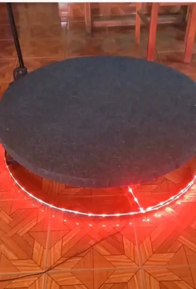 Plataforma Giratoria con Luces LED para Exhibición - miniatura 1