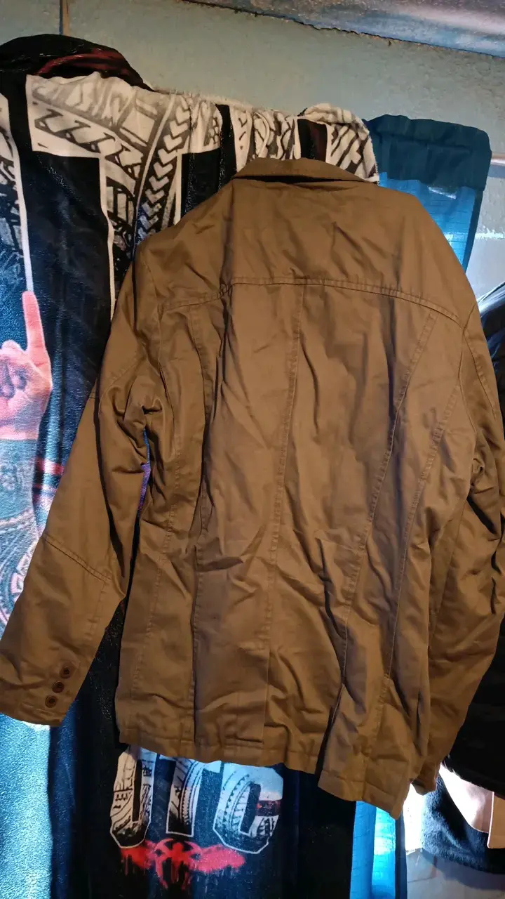 Chaqueta casual marrón para hombre YD - 3