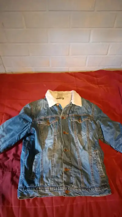 Chaqueta de mezclilla con forro de lana Red Hot Jeans - miniatura 2