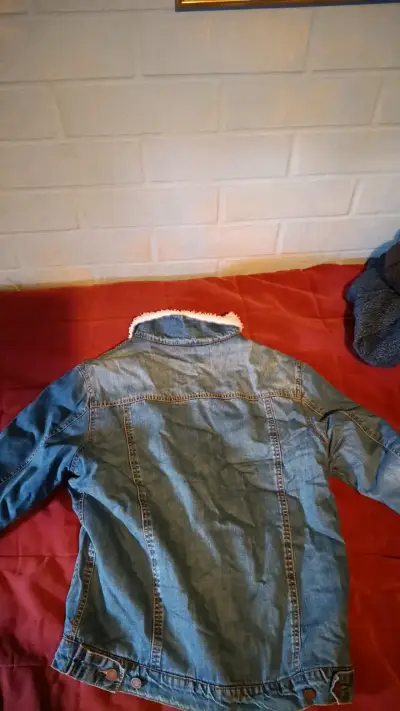 Chaqueta de mezclilla con forro de lana Red Hot Jeans - miniatura 4