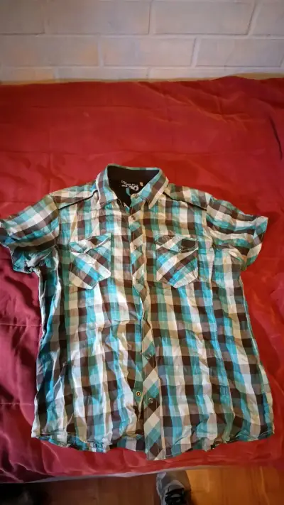 Camisa a cuadros para hombre New Lifestyle - miniatura 1