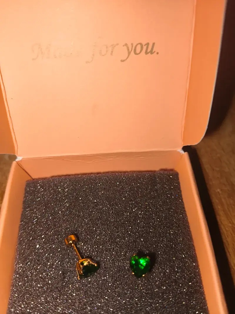 Aros de corazón en varios colores - 3