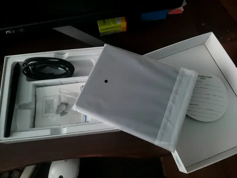 Tableta gráfica Huion Inspiroy h430p Negro - 2