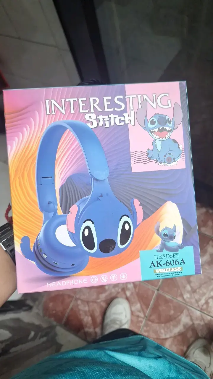 Audífonos inalámbricos Stitch AK-606A - 1
