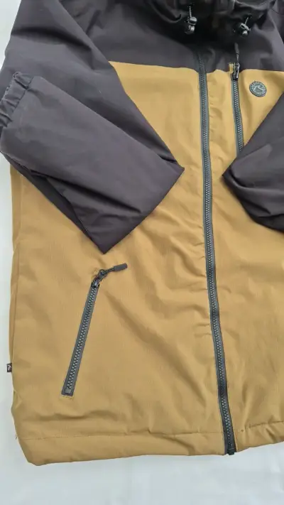 Chaqueta impermeable Rusty bicolor con capucha - miniatura 3