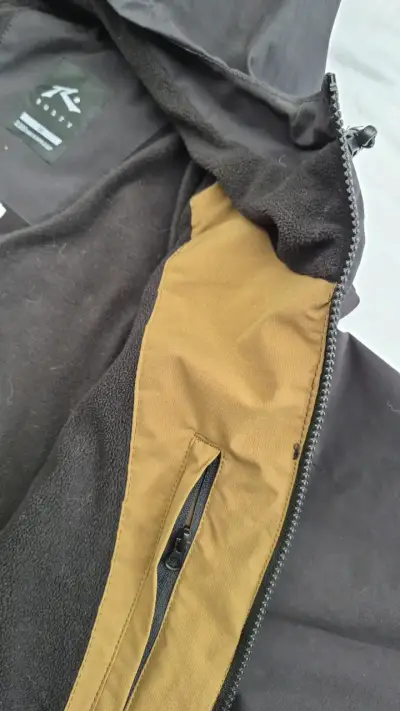 Chaqueta impermeable Rusty bicolor con capucha - miniatura 6