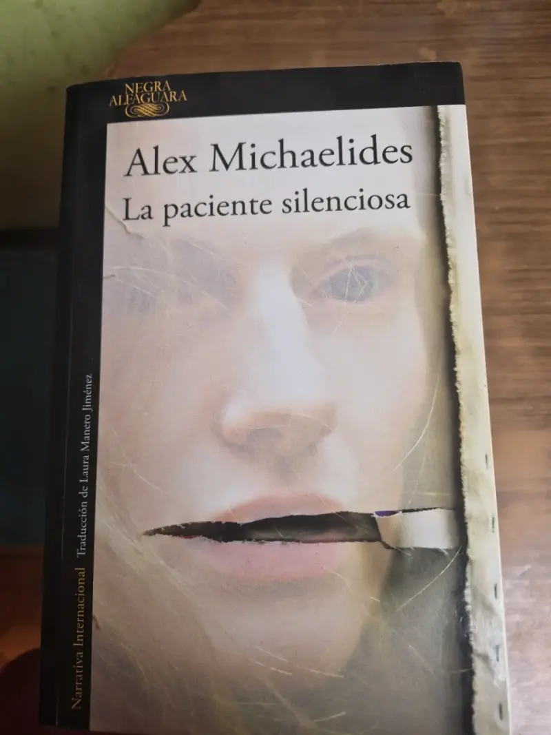 Libro 'La paciente silenciosa' de Alex Michaelides