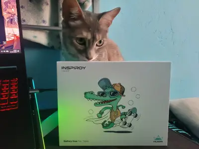 Tableta gráfica Huion Inspiroy h430p Negro - miniatura 4