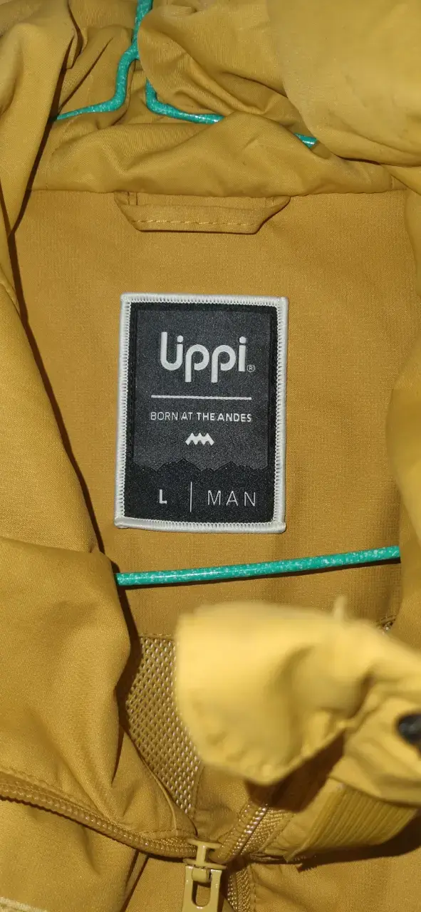 Chaqueta impermeable amarilla para hombre Uppi - 2