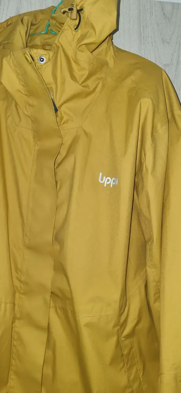 Chaqueta impermeable amarilla para hombre Uppi - 3