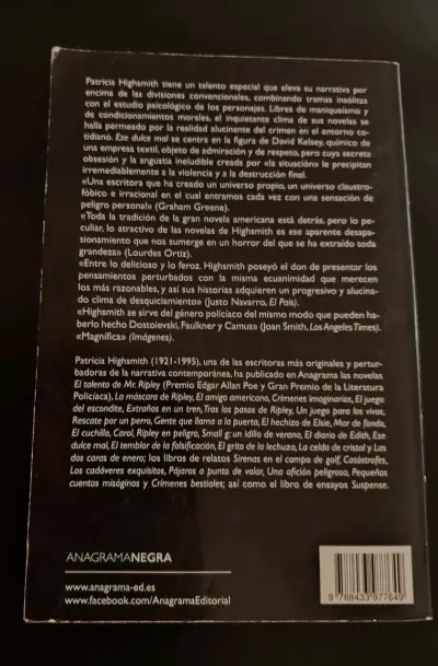 Libro 'Ese Dulce Mal' de Patricia Highsmith - miniatura 3