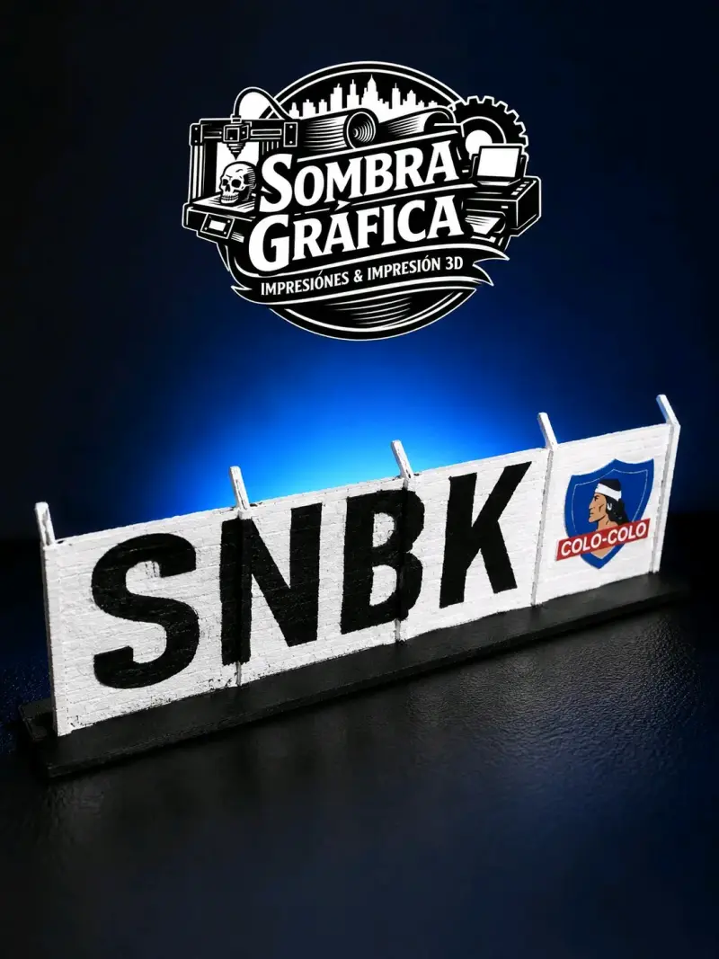 Cartel decorativo Colo-Colo SNBK