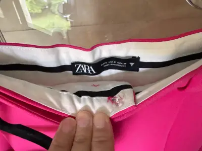 Conjunto de dos piezas fucsia con lazo fiesta Zara - miniatura 5