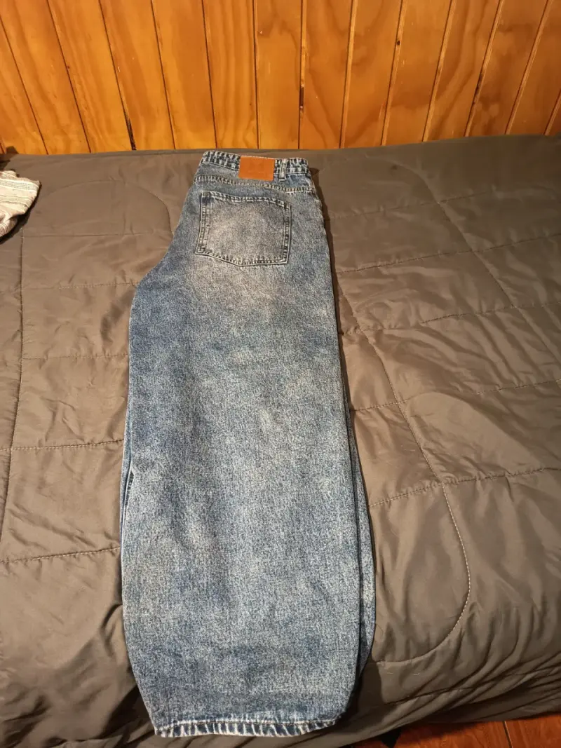 Jeans baggy de mezclilla marca Opposite - 1