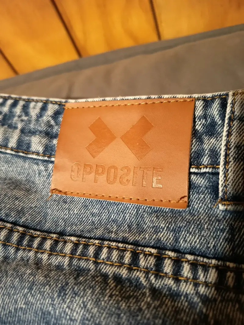 Jeans baggy de mezclilla marca Opposite - 2