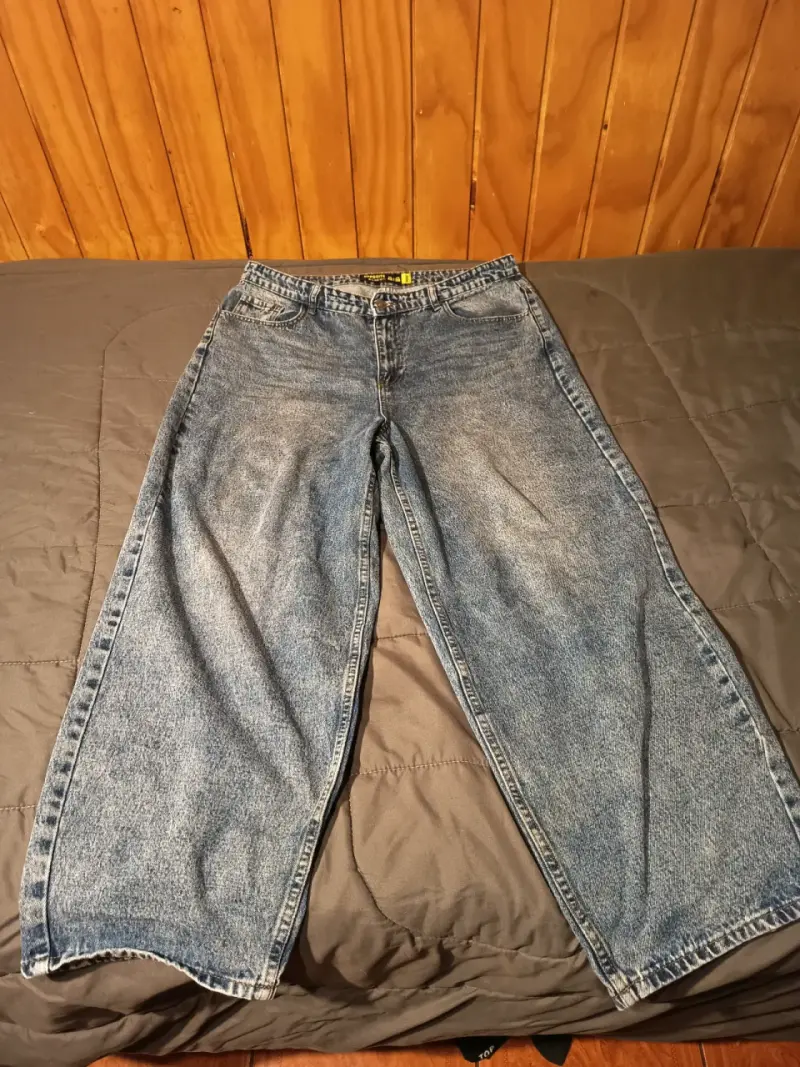 Jeans baggy de mezclilla marca Opposite - 3