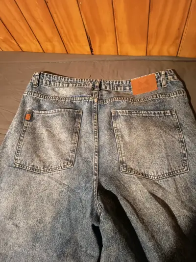 Jeans baggy de mezclilla marca Opposite - miniatura 5