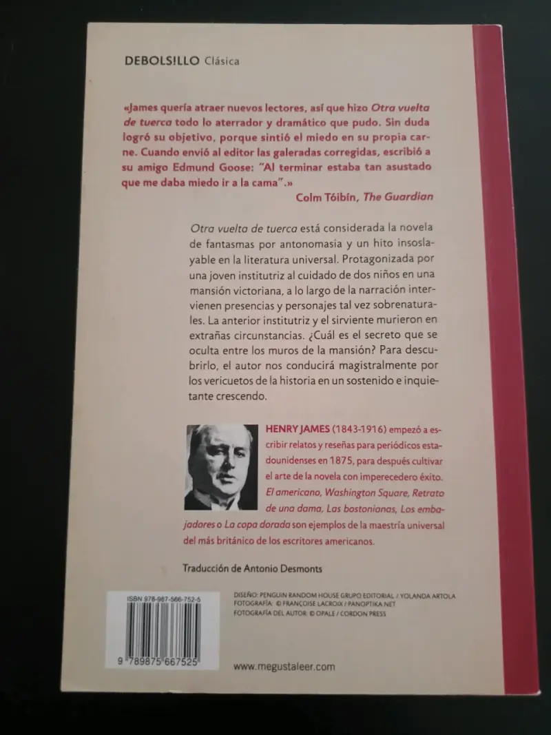 Libro 'Otra vuelta de tuerca' de Henry James - 3