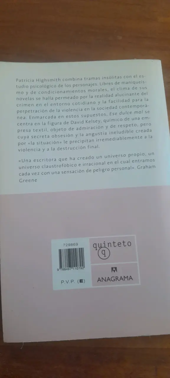 Highsmith, 'Ese Dulce Mal' - 2