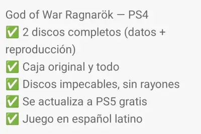 Juego PS4 God of War Ragnarök en Español - miniatura 4