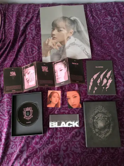 Álbum Kill This Love de Blackpink con póster - miniatura 1