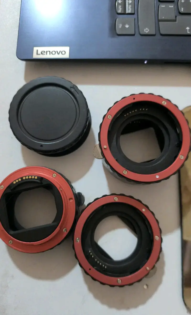 Anillos de extensión para fotografía macro - 1